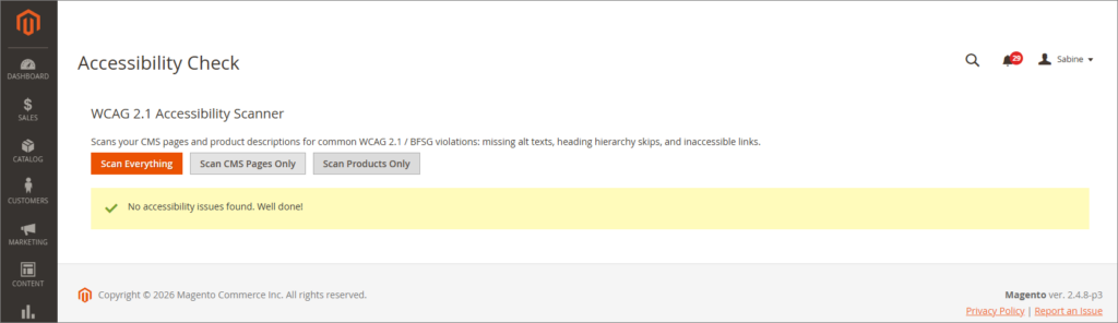 Accessibility Scanner